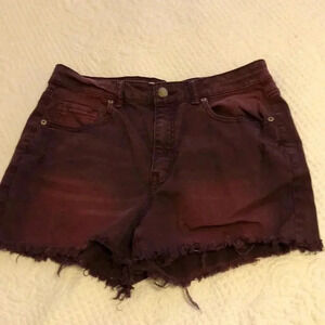 Tokyo Darling super high waisted shorty. Purple. Size 10